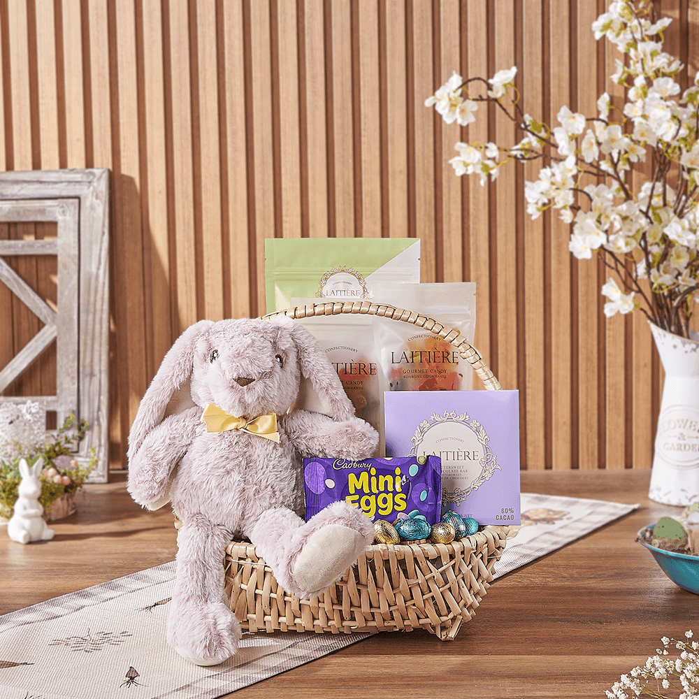 Easter Candy & Treat Basket, easter gift, easter, chocolate gift, chocolate, candy gift, candy, New York City delivery