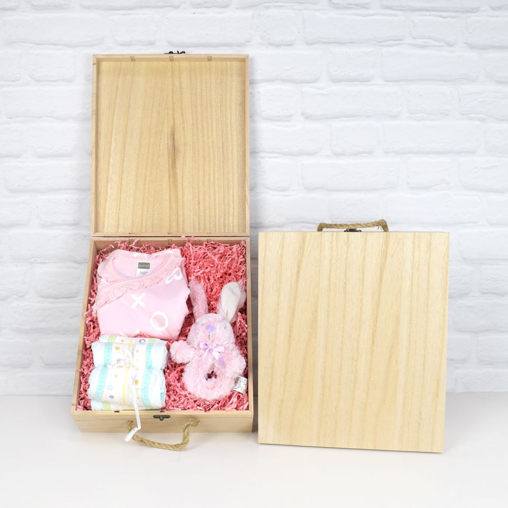 Girl’s Starter Crate from New York City Baskets - Baby Gift Basket - New York City Delivery