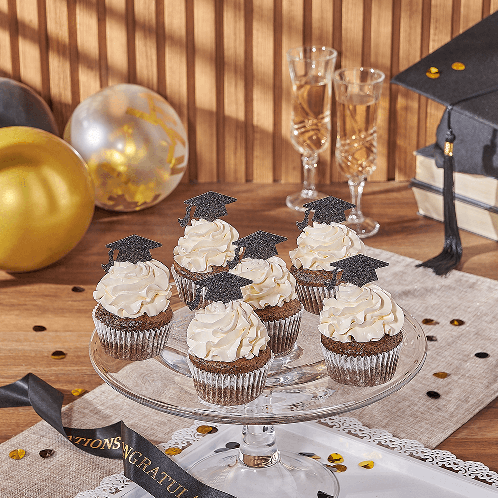 Graduation Cupcakes for Sharing, graduation gift, graduation, chocolate gift, chocolate, cupcake gift, cupcake, New York City delivery