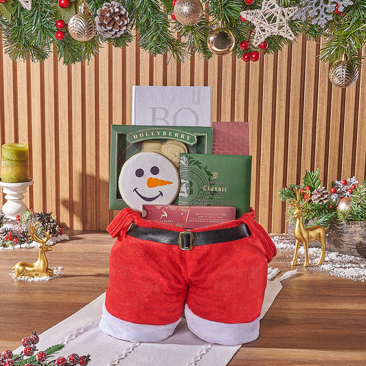 Jolly Old Saint Nick’s Gift Bag, Christmas gift, Christmas, chocolate gift, chocolate, cookie gift, cookie, New York City delivery