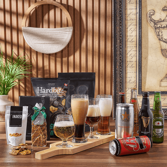 Sweet & Salty Beer Flight Sampler, beer gift, beer, chocolate gift, chocolate, New York City delivery