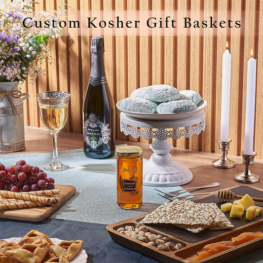 Our Custom Kosher Gift Basket is definitely going to be the perfect gift every time, New York City delivery 