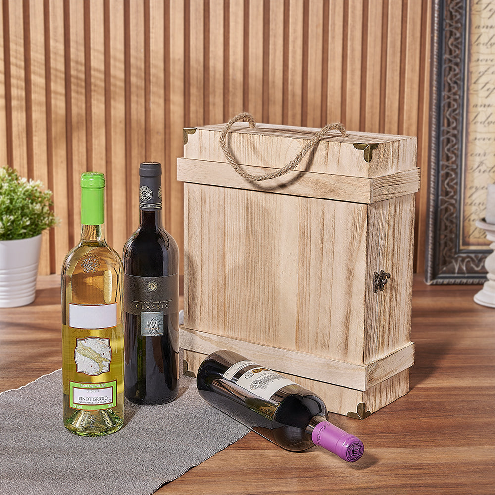 Kosher Wine Trio Gift Basket
New York City Baskets- New York City Delivery