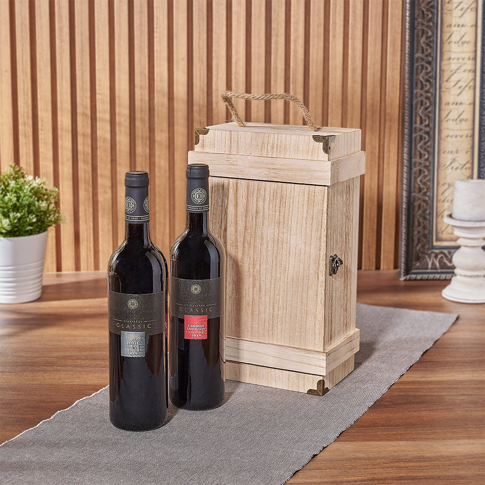 Classic Kosher Wine Duo Gift Box