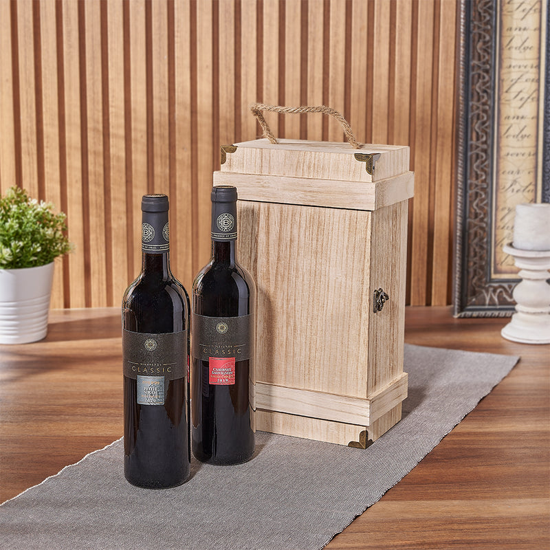 Classic Kosher Wine Duo Gift Box