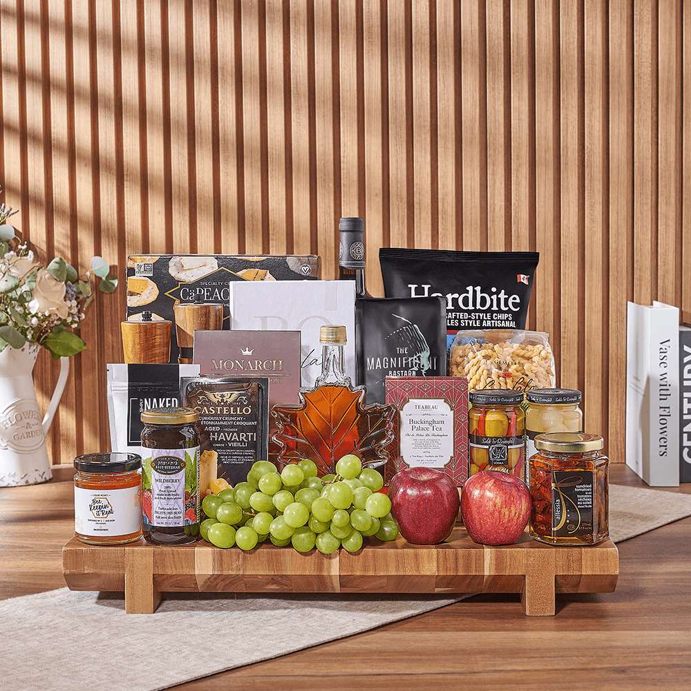 The Grand Kosher Wine Gourmet Gift Board, kosher gift, kosher, wine gift, wine, kosher wine gift, kosher wine, fruit gift, fruit, New York delivery