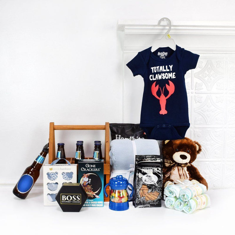 Baby Boy Bash Beer Gift Set from  New York City Baskets - New York City Delivery
