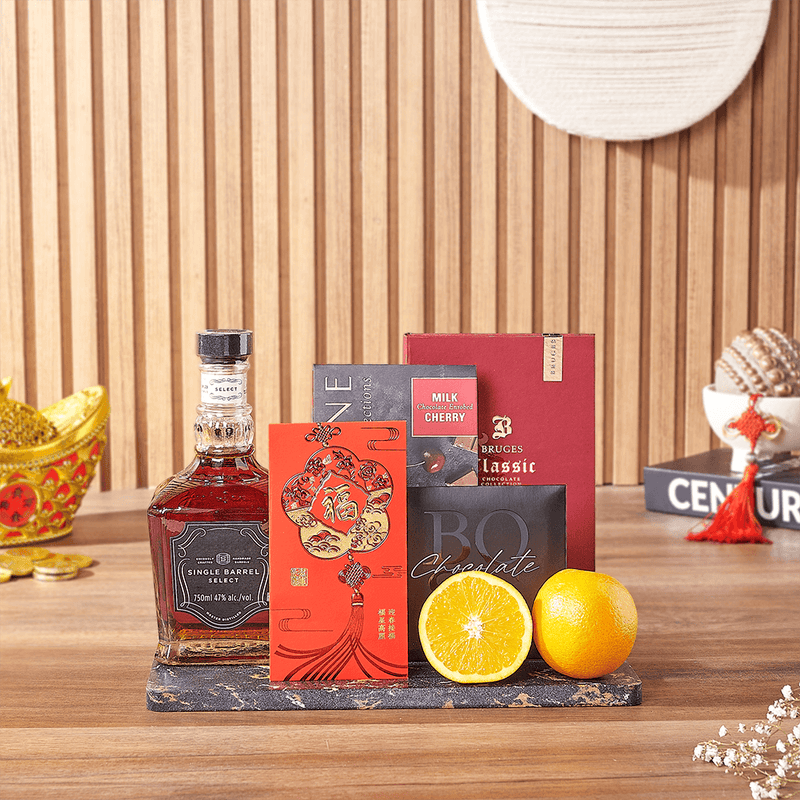 Chinese New Year Fortune Liquor Gift, chinese new year gift, chinese new year, lunar new year gift, lunar new year, liquor gift, liquor, New York City delivery