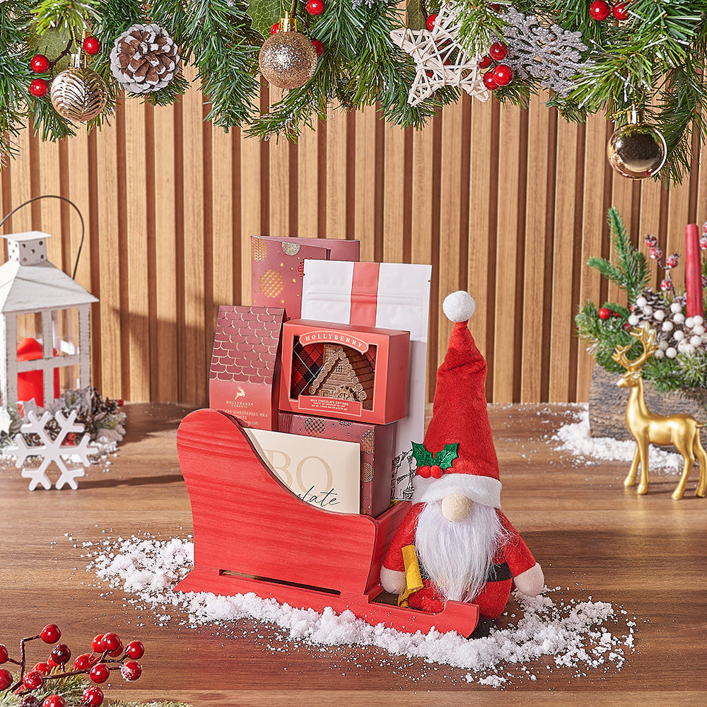 Santa’s Sleigh of Chocolate Delights