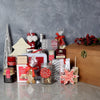 Cozy Holiday Wine Gift Basket from New York City Baskets - New York City Delivery