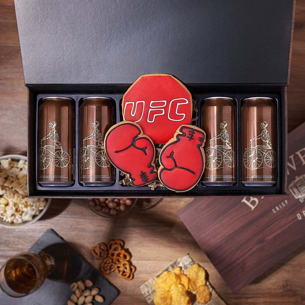 Craft Beer & Boxing Gift Box, beer gift, beer, sports gift, sports, boxing gift, boxing, New York City delivery