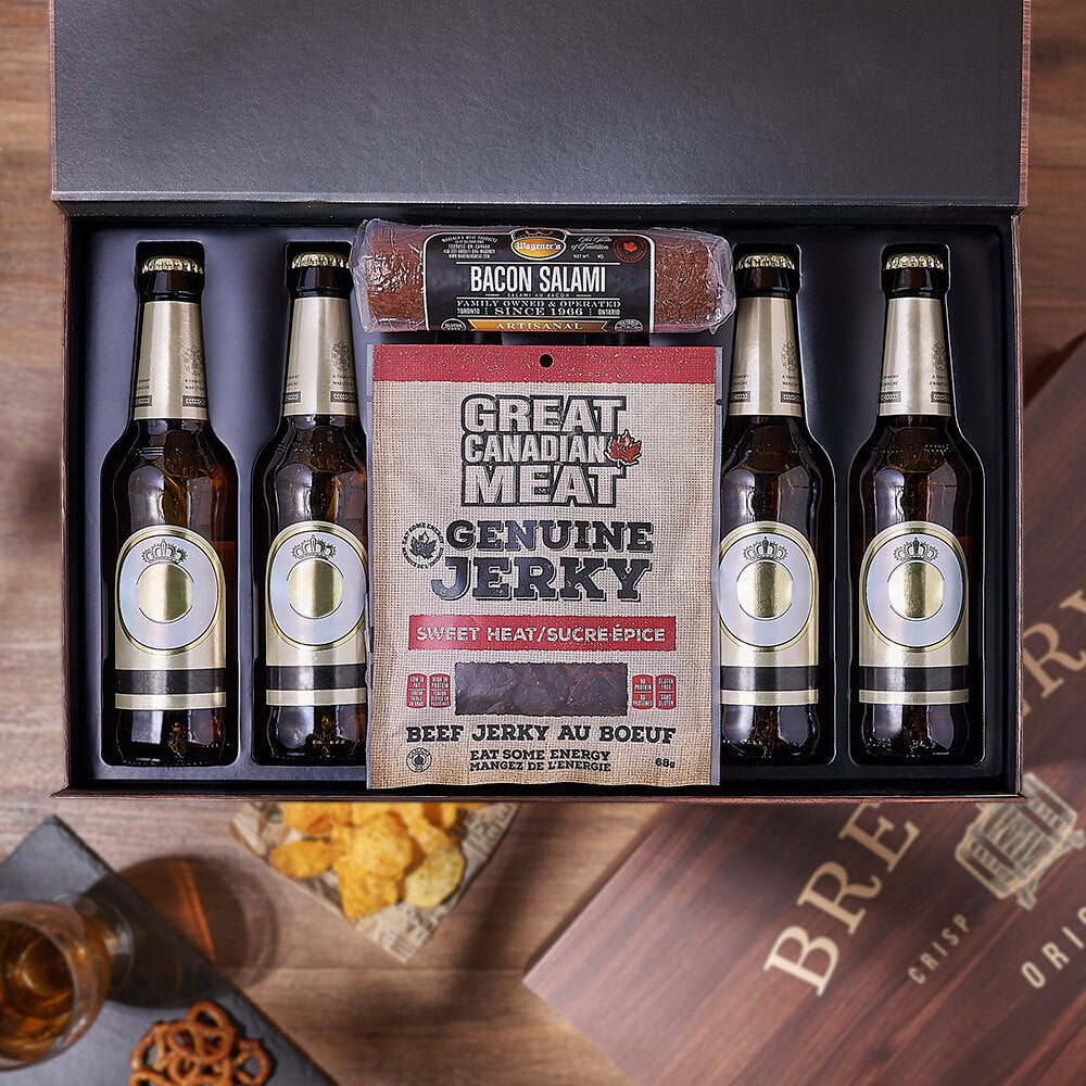 Cured Meat & Beer Box, meat gift, meat, beer gift, beer, New York City  delivery