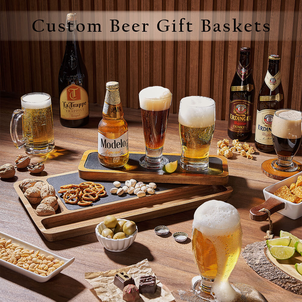 Custom Beer Gift Basket from New York City Baskets - New York City Delivery