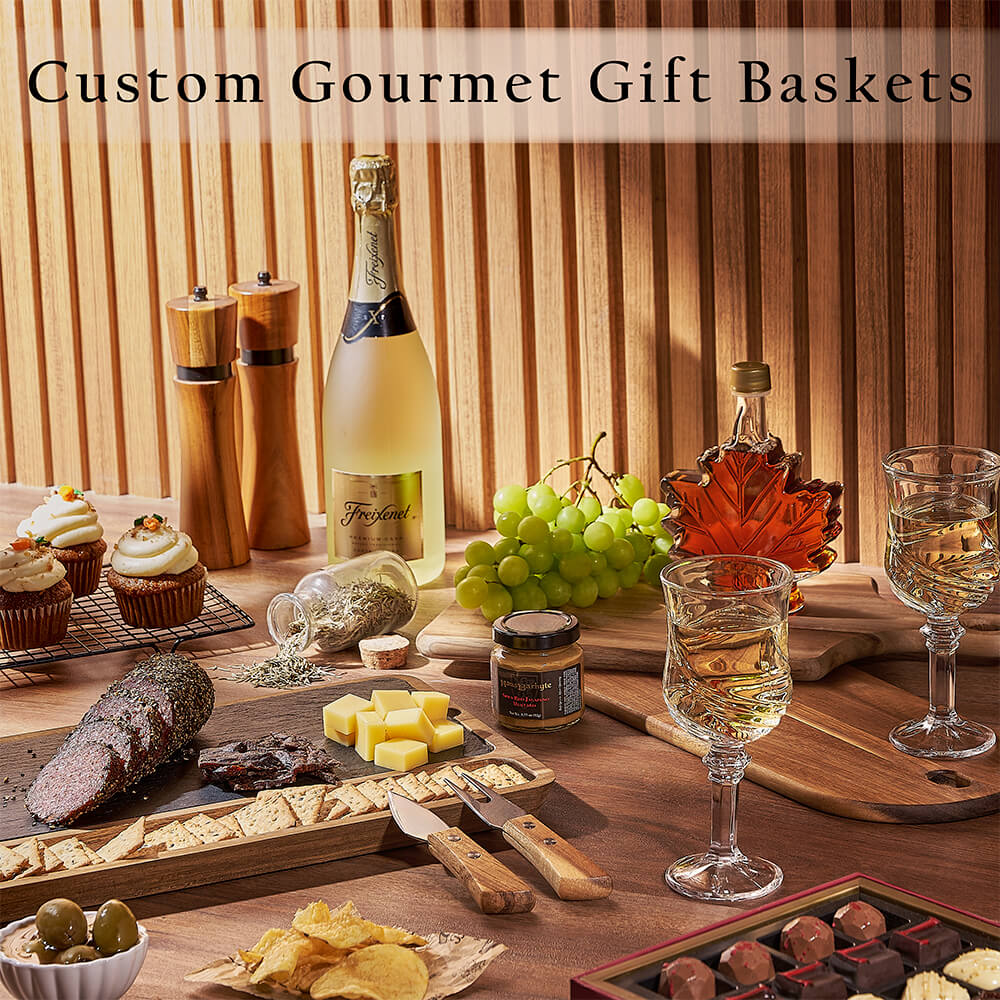 Custom Gourmet Gift Baskets from  New York City Baskets - New York City Delivery