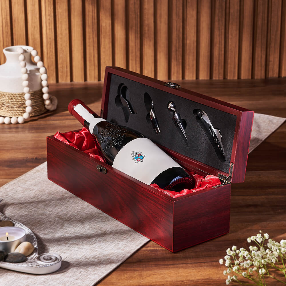 The Signature Wine Gift Box, wine gift, wine, wine tool gift, wine tool, New York City delivery