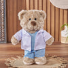 Doctor Teddy Bear, plush gift, plush, bear gift, bear, doctor gift, doctor, New York delivery