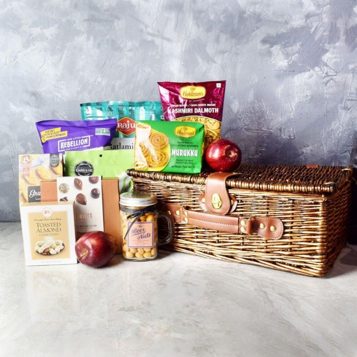 Festive Abundance Diwali Gift Basket from New York City Baskets - New York City Delivery
