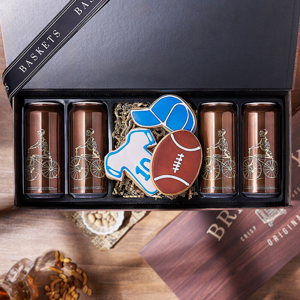 Game Day Football Craft Beer Gift Box, beer gift, beer, football gift, football, sports gift, sports, New York City delivery