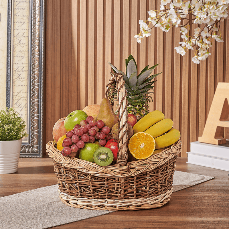 Fresh Harvest Halal Celebration Basket, fruit gift, fruit, halal gift, halal, gourmet gift, gourmet