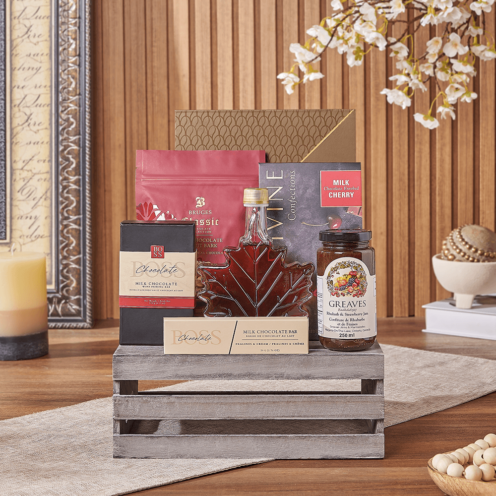 Halal Chocolate Discoveries Gift Crate, halal gift, halal, chocolate gift, chocolate