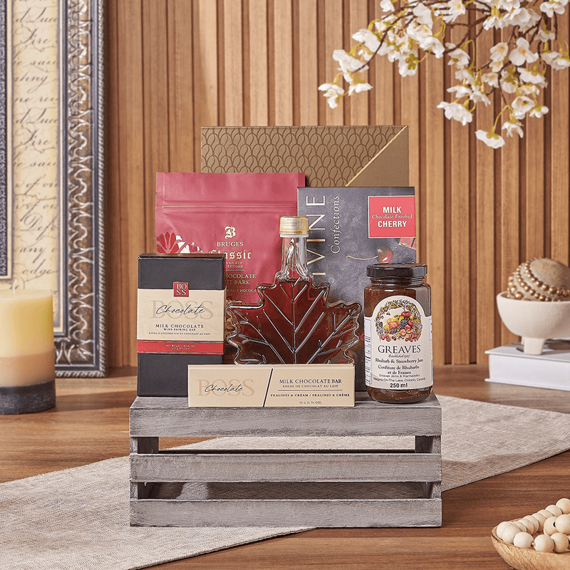 Halal Chocolate Discoveries Gift Crate, halal gift, halal, chocolate gift, chocolate