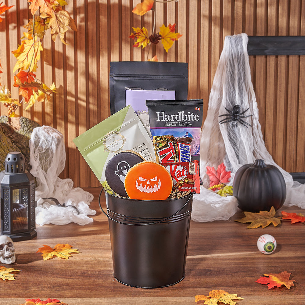 Halloween Tricks &amp; Treats Gift Basket, halloween gift, halloween, candy gift, candy, chocolate gift, chocolate, New York City delivery