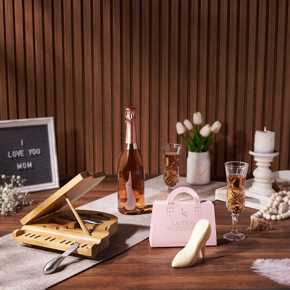 Harmonious Champagne Mother’s Day Gift Board, champagne gift, champagne, sparkling wine gift, sparkling wine, mothers day gift, mothers day, New York City delivery