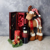 Holiday Reindeer & Cheer Gift Set from New York City Baskets - New York City Delivery