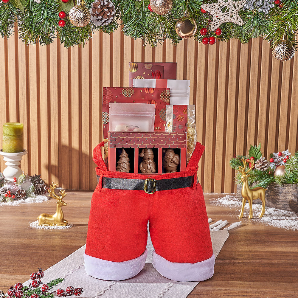 Holly Jolly Chocolate Treasures Gift Bag, Christmas gift, Christmas, chocolate gift, chocolate, holiday gift, holiday, New York City delivery