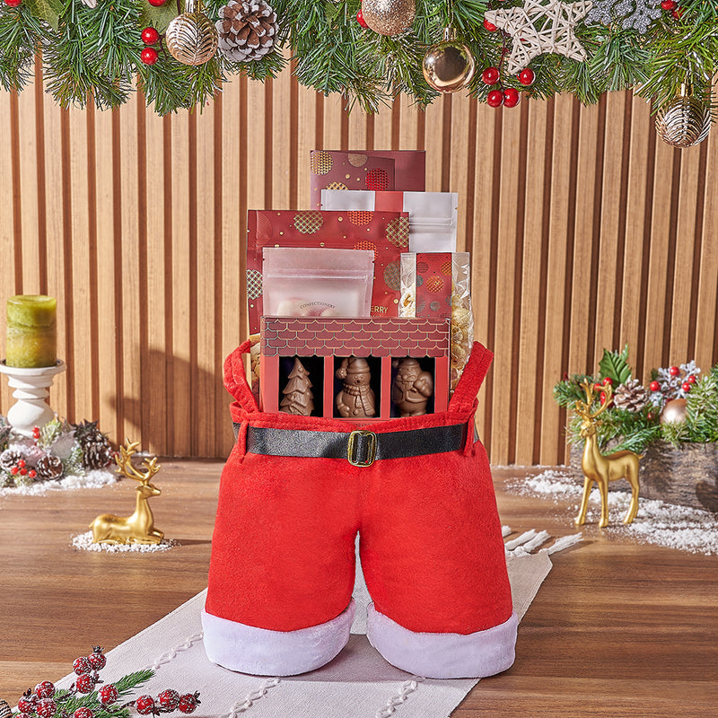 Holly Jolly Chocolate Treasures Gift Bag, Christmas gift, Christmas, chocolate gift, chocolate, holiday gift, holiday, New York City delivery