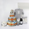 “Huggies & Chuggies” Celebration Gift Set from New York City Baskets - New York City Delivery