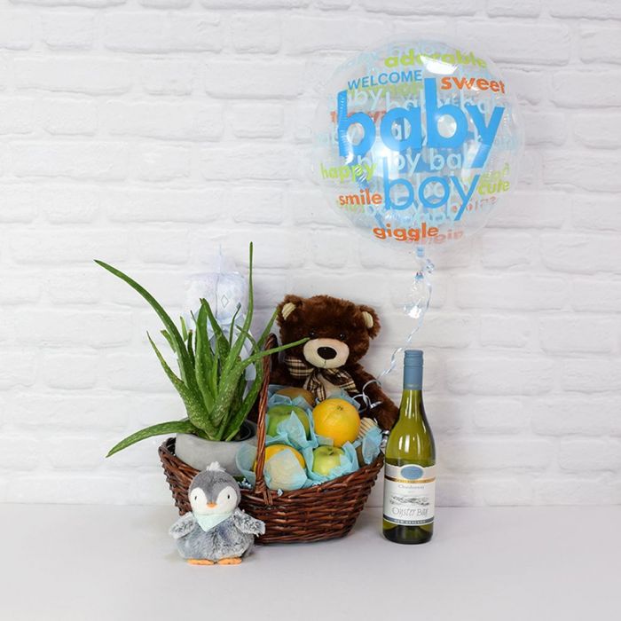 It's a Baby Boy Gift Basket from New York City Baskets - New York City Delivery