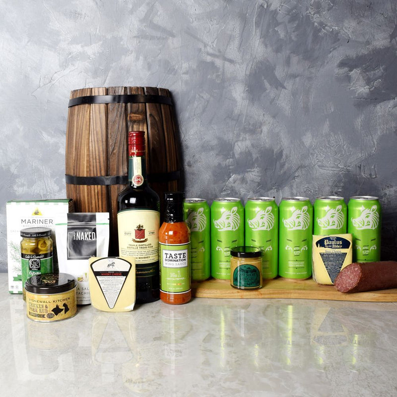 The Irish Luck Beer Gift Board - New York City Baskets - New York City Baskets Delivery