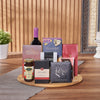 Kosher Wine & Snack Board from New York City Baskets - Wine Gift Basket - New York City Delivery