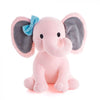 Large Pink Plush Elephant from New York City Baskets - New York City Delivery