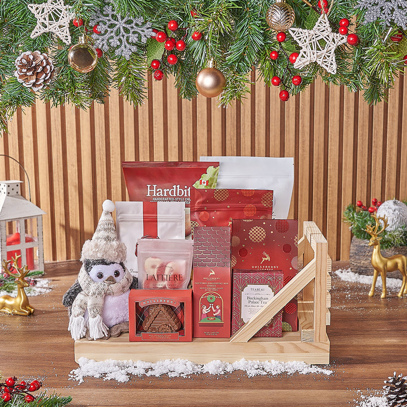 Christmas Wonderland Gourmet Gift Set, christmas gift, christmas, chocolate gift, chocolate, cookie gift, cookie, New York City delivery
