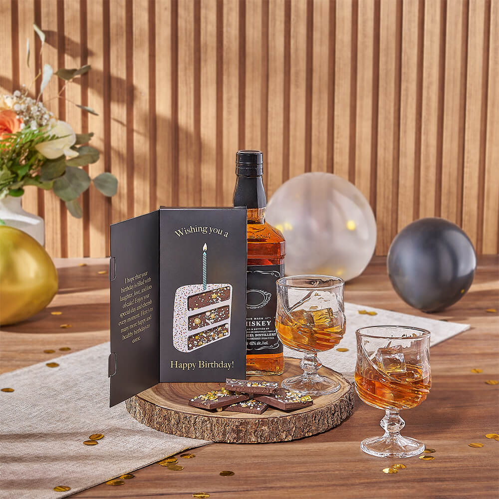 Remarkable Birthday Treat Spirits Gift Board, liquor gift, liquor, birthday gift, birthday, New York City delivery