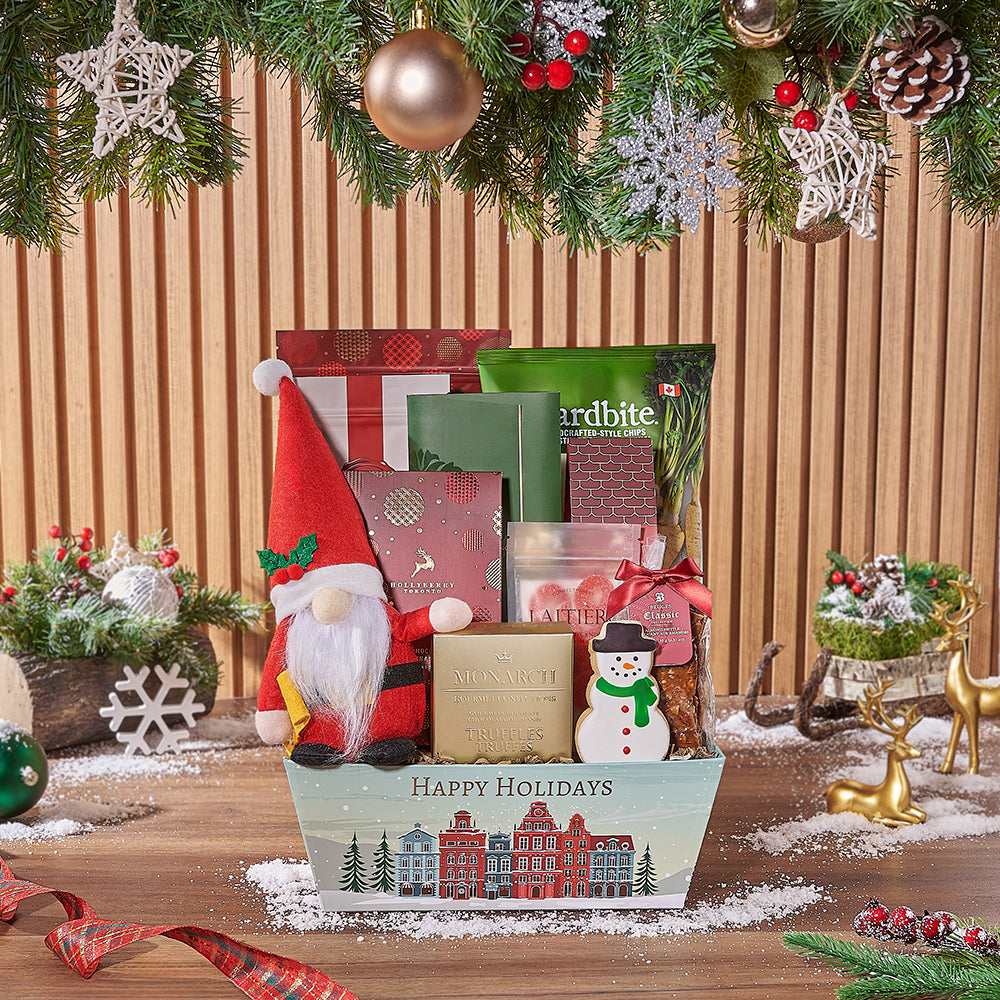 Santa’s Holiday Confectionery Wonderland, christmas gift, christmas, chocolate gift, chocolate, New York City delivery