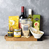 Savoury Dip & Wine Gift Set from New York City Baskets - Wine Gift Basket - New York City Delivery