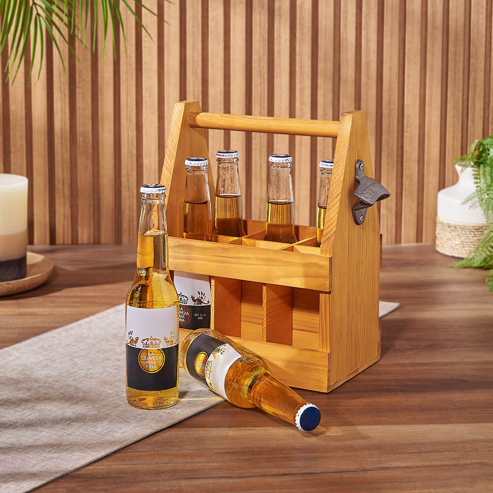Six Pack Beer &amp; Carrier Gift, beer gift, beer, New York City delivery