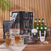 Smokin’ BBQ Grill Gift Set with Beer, grill gift, grill, beer gift, beer, bbq gift, bbq, New York City delivery