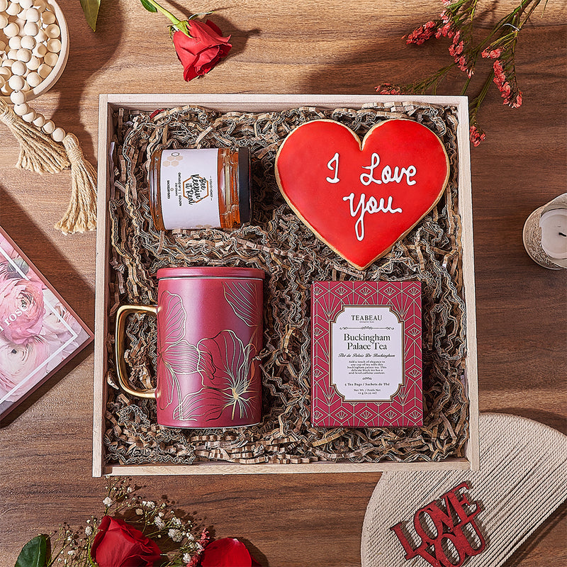 Valentine’s Tea for Two Gift Box, tea gift, tea, valentine's day gift, valentine's day, New York City delivery