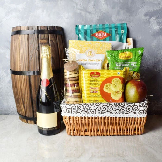 Taste At Its Best Diwali Gift Basket from New York City Baskets - New York City Delivery