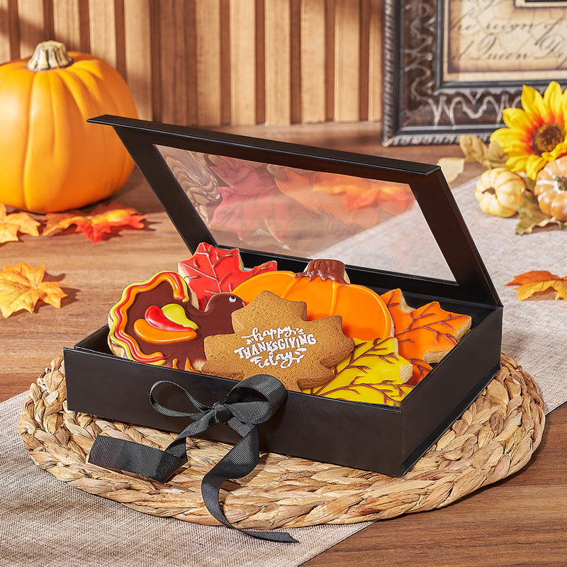 Thanksgiving Cookie Assortment Box, thanksgiving gift, thanksgiving, cookie gift, cookie, New York City delivery