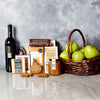 Thanksgiving Fruit & Wine Basket from New York City Baskets - New York City Delivery