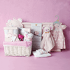 The Deluxe Baby Girl Changing Set from New York City Baskets - New York City Delivery