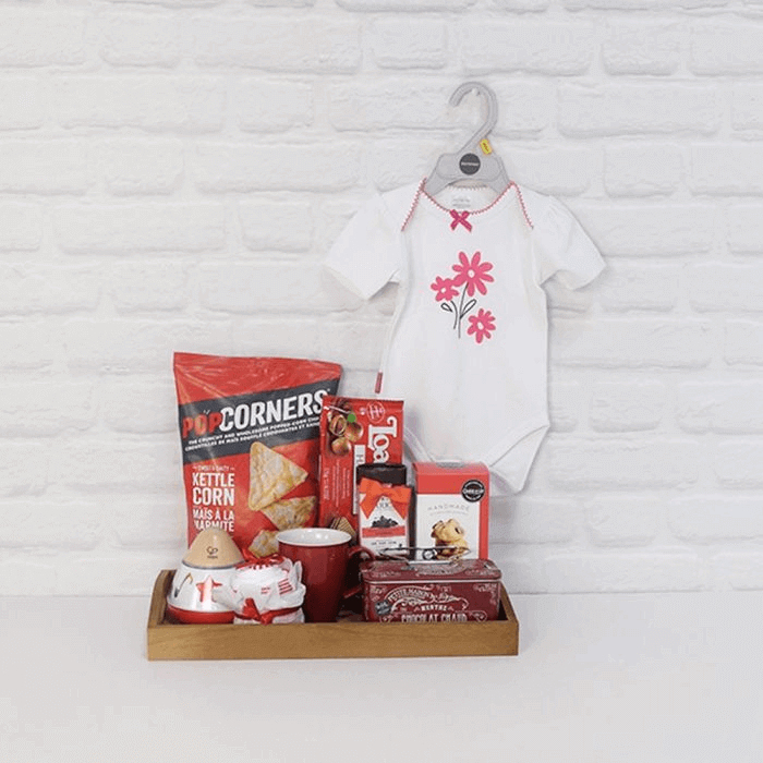 Sweet Start New Parents Gift Tray from New York City Baskets - New York City Delivery