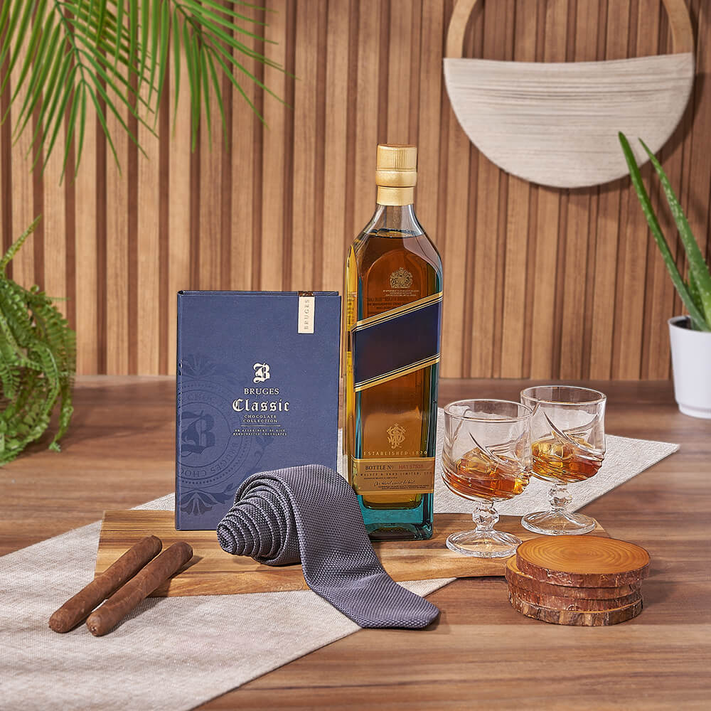The Chairman’s Reserve Whiskey Gift Set, liquor gift, liquor, cigar gift, cigar, New York City delivery