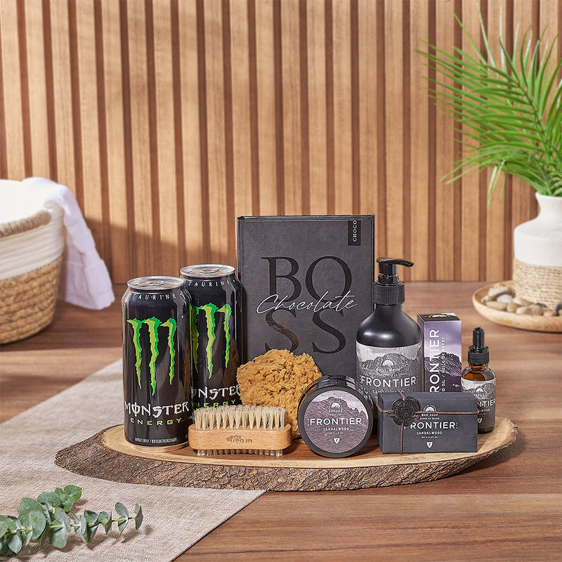 The Modern Gentleman Grooming Board makes a refreshing gift for special occasion, New York City delivery