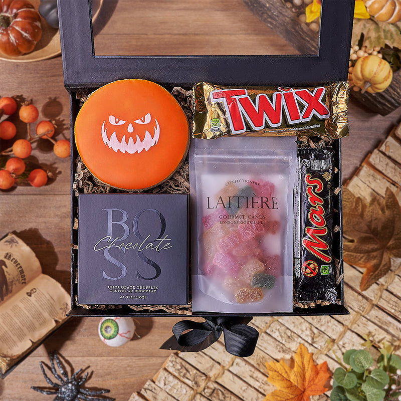 The Sweet Fright Halloween Box, halloween gift, halloween, candy gift, candy, cookie gift, cookie, New York delivery